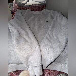 Coleman Light Gray Crewneck Sweater